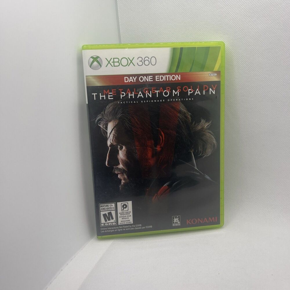Metal Gear Solid V: The Phantom Pain Microsoft Xbox 360 2015 CIB